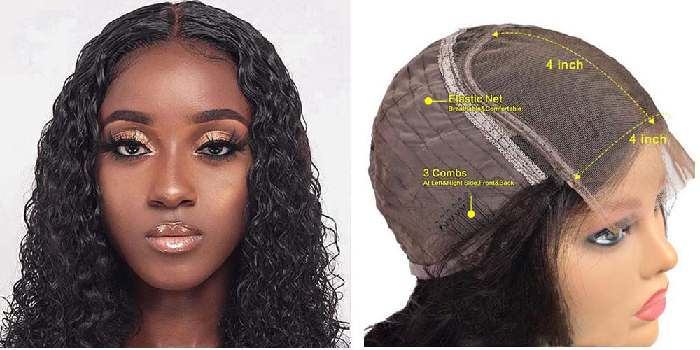 4 Different Closures On Wigs