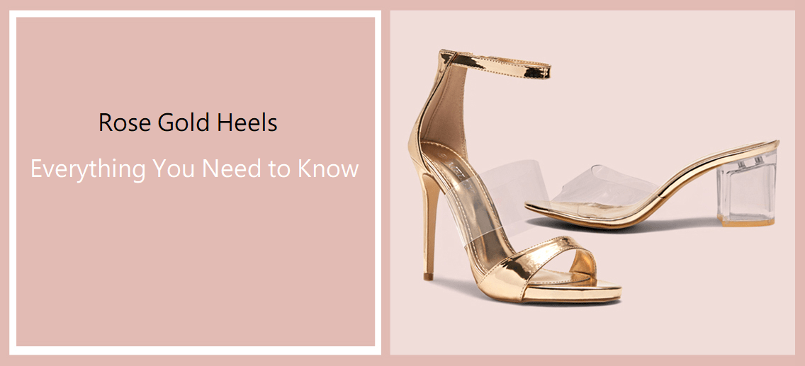 Why You Need a Backup Pair of Women's Rose Gold Heels 